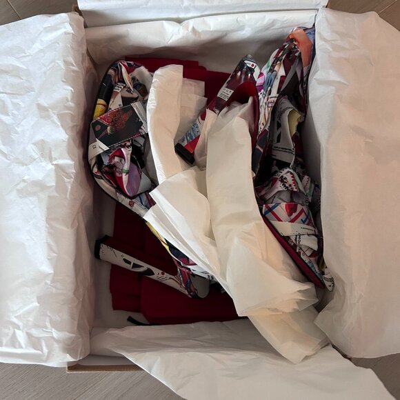 Authentic Christian Louboutin Crosse Du Dessert Size 36.5 - Picture 2 of 8